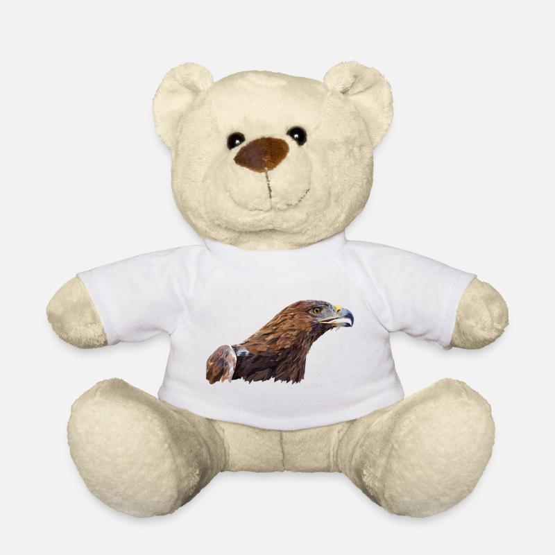 Aigle royal - Nounours - blanc