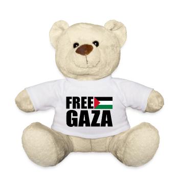 Free gaza - Teddy - Weiß - Vorne