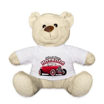 Hotrod Hot Rod Speedracer Outlaw & Garage - Teddy - Weiß - Vorne
