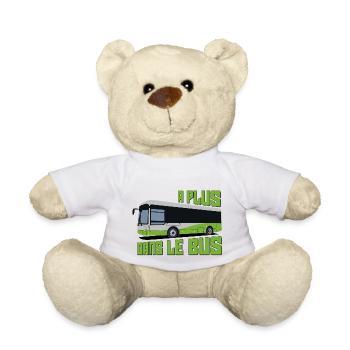 BUS - Nounours - blanc - Devant
