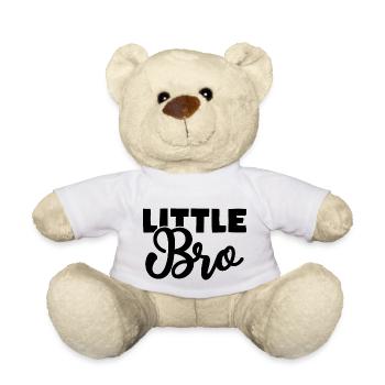 petit frère - Nounours - blanc - Devant