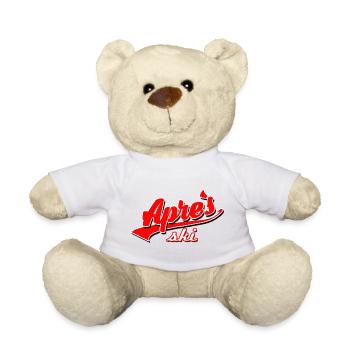 apres ski snowboard piste schweiz schnee lift game - Teddy - Weiß - Vorne