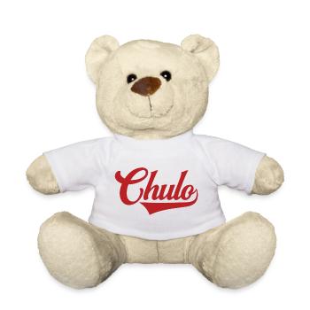 Chulo Cool Nette Männer Jungs Mexikanische Latino Spanisch - Teddy - Weiß - Vorne