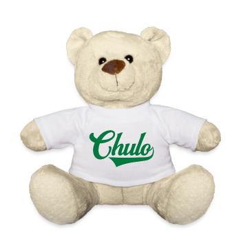 Chulo Cool Nette Männer Jungs Mexikanische Latino Spanisch - Teddy - Weiß - Vorne