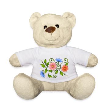 Fleur - Nounours - blanc - Devant