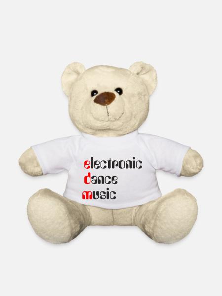 EDM Electronic Dance Music - Teddy - Weiß