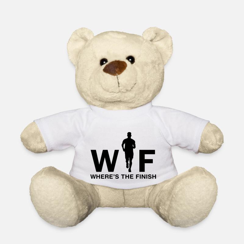 Marathon Running - Teddy - Weiß
