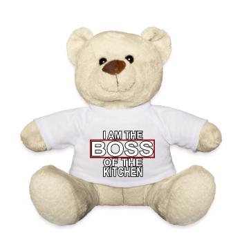 Boss of the Kitchen - Teddy - Weiß - Vorne