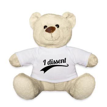 I dissent - Teddy - Weiß - Vorne