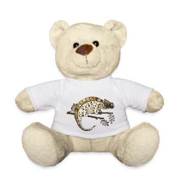 Chameleon - Teddy Bear - white - Front