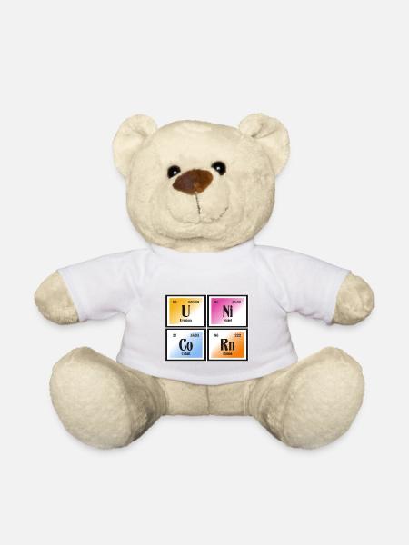 Einhorn | Periodensystem der Elemente - Teddy - Weiß