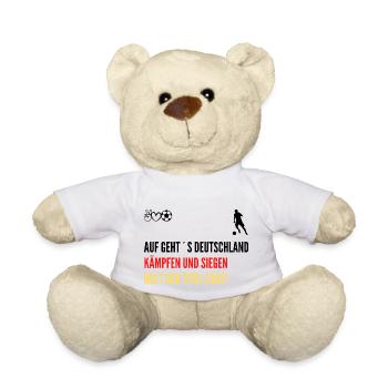 Deutschland Weltmeisterschaft 2022 - Teddy - Weiß - Vorne