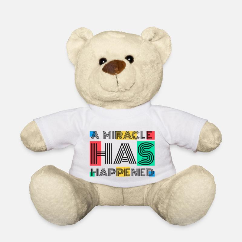 Un miracle s’est produit - Nounours - blanc