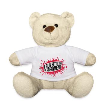 run better than government - Teddy - Weiß - Vorne