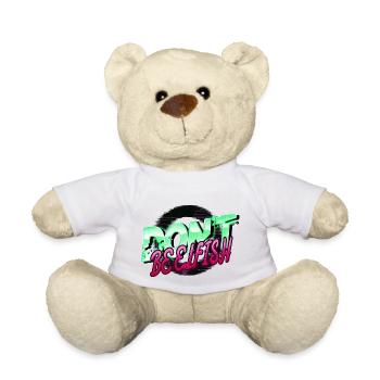 Dork Geek Couples Jokes Funny Comic Computer - Teddy Bear - white - Front