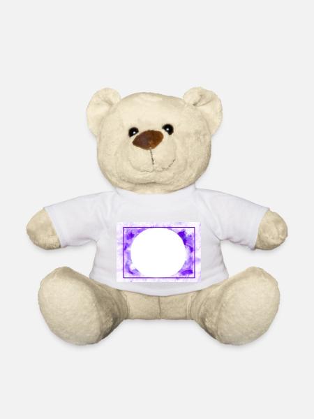 zenaText - Teddy Bear - white