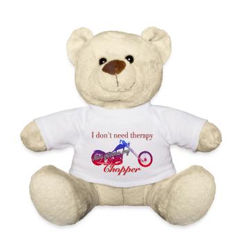 Hachoir auto-thérapeutique - Nounours - blanc - Devant