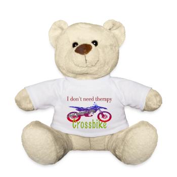 Crossbike auto-thérapeutique - Nounours - blanc - Devant