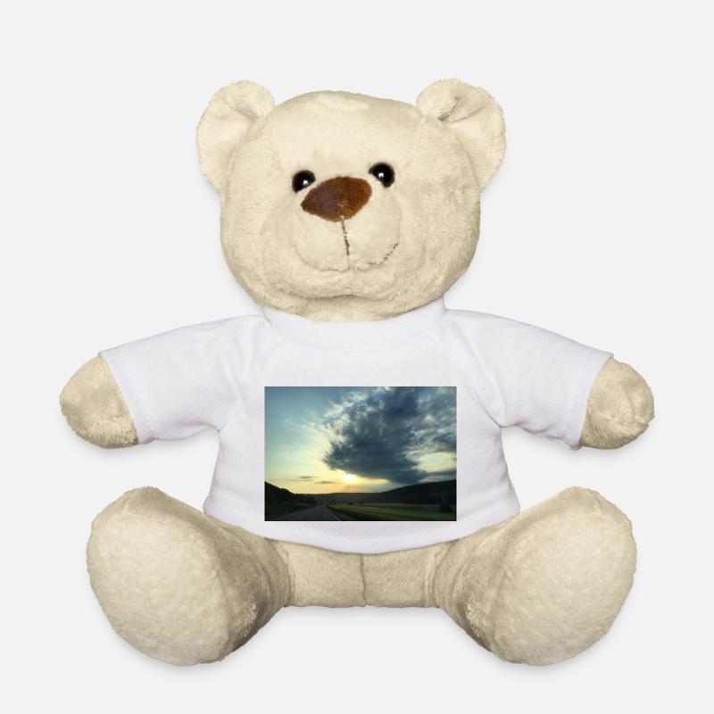 wetter und kunst - Teddy - Weiß