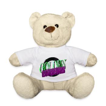 Geek Bachhund Humor Bloodhound Bday Shepherd - Teddy Bear - white - Front