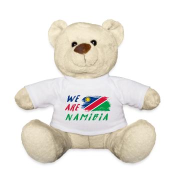 Wir sind Namibia - Teddy - Weiß - Vorne