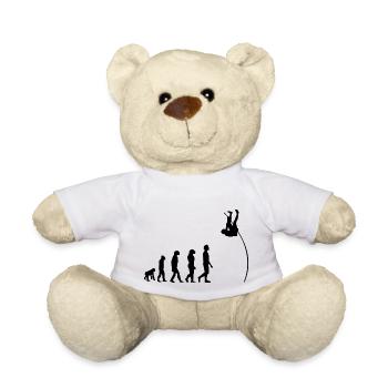 saut à la perche évolution - Nounours - blanc - Devant