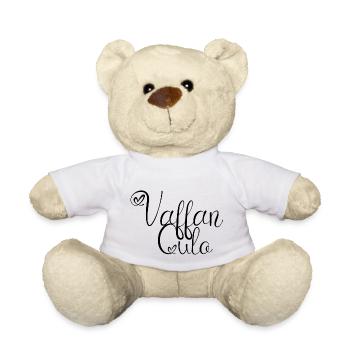 Vaffan Schwarz - Teddy - Weiß - Vorne