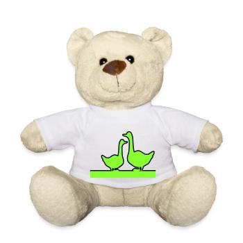 Oies - Nounours - blanc - Devant
