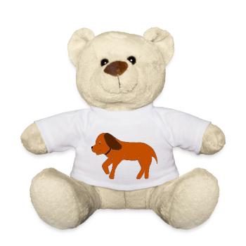 chien - Nounours - blanc - Devant