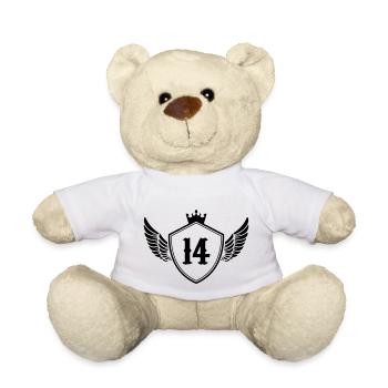 Armoiries 14 - Nounours - blanc - Devant