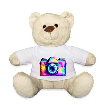 Photographer Camera Photographers Funny Photography - Teddy Bear - white - Front