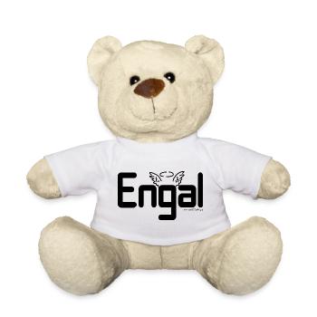 Engal - Engerl, Austrian dialect, Gift - Teddy Bear - white - Front
