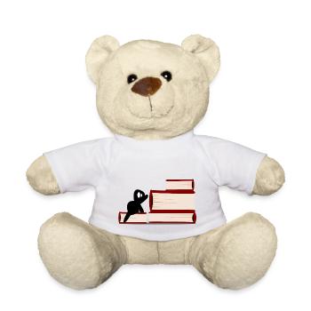 Tâches d'encre Livres - Nounours - blanc - Devant