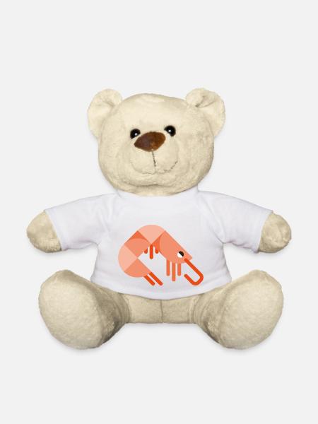 Meerestiere - Teddy - Weiß