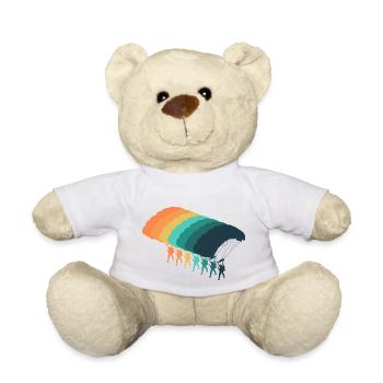 Parachute vintage - Nounours - blanc - Devant