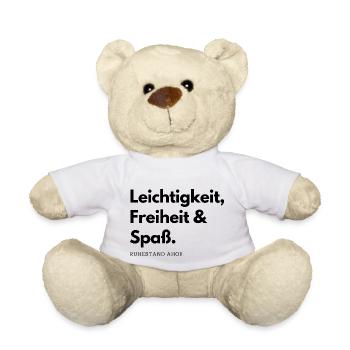 Ruhestand Ahoi! Leichtigkeit, Freiheit & Spass - Teddy - Weiß - Vorne
