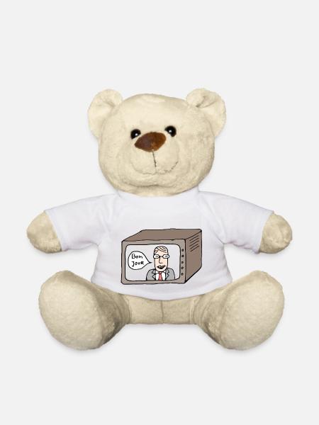 Bon Jour - Teddy - Weiß