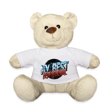 outdoors funny sayings statement camping ideas - Teddy - Weiß - Vorne