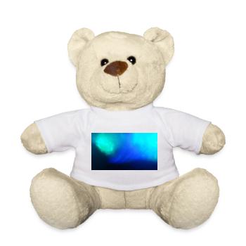 Bleu fluo 43 - Nounours - blanc - Devant