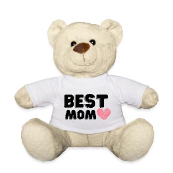Sincère Meilleure Maman - Nounours - blanc - Devant