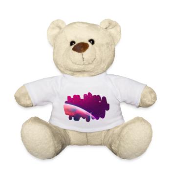 Galactic Panorama - Teddy Bear - white - Front