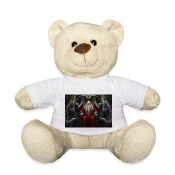 Gruseliger Weihnachtsmann König - Teddy - Weiß - Vorne