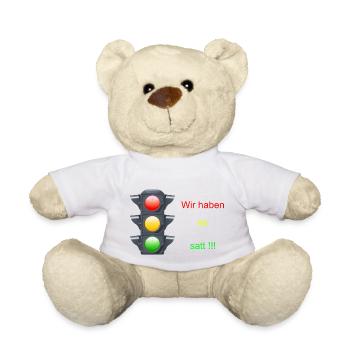 Bauern Demo Ampel - Teddy - Weiß - Vorne