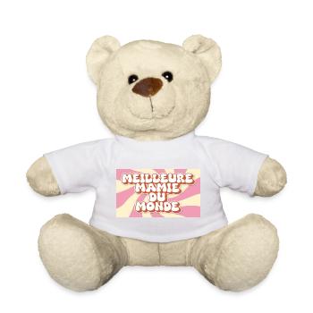 Beste Oma der Welt - Teddy - Weiß - Vorne