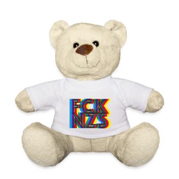 FCK NZS - Teddy Bear - white - Front