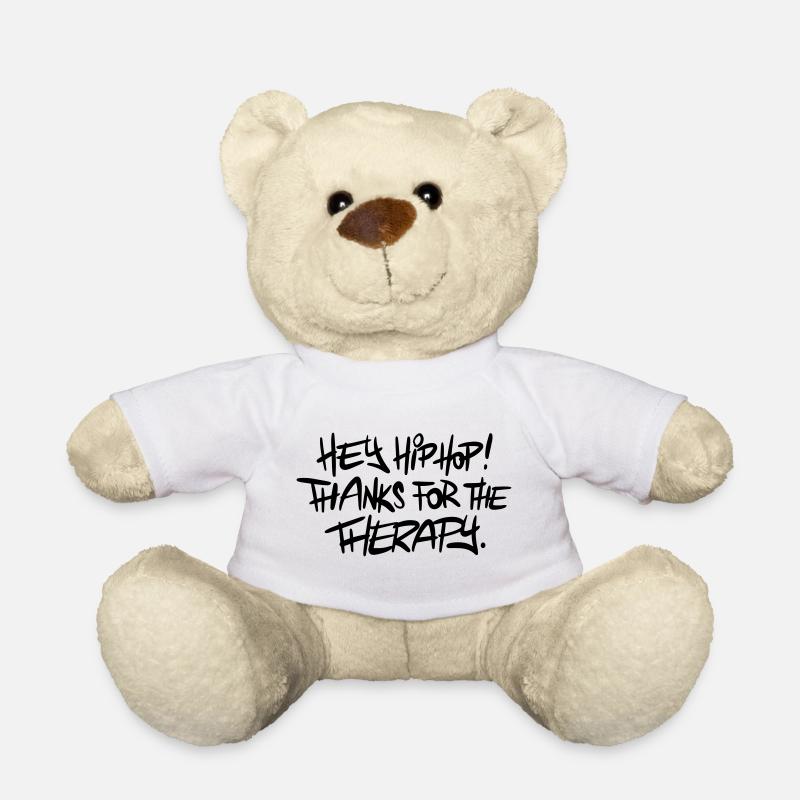Hiphop Music Spruch - Teddy - Weiß