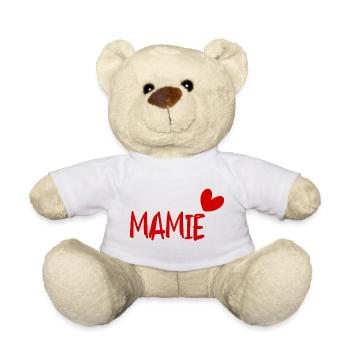 GRANNY. GRANDMA. MOTHER'S DAY. HAPPY BIRTHDAY - Teddy Bear - white - Front
