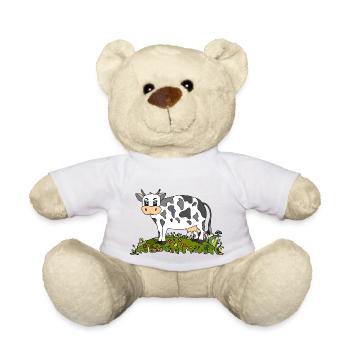 Kuh - Teddy - Weiß - Vorne
