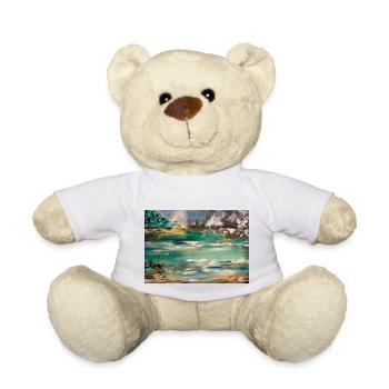 La Cascade - Nounours - blanc - Devant