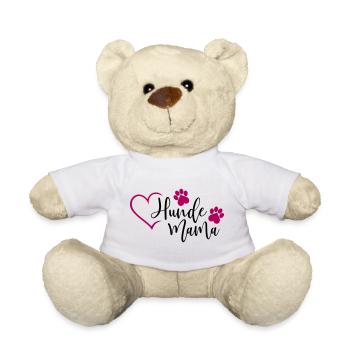 Hund Hunde Mama - Teddy - Weiß - Vorne